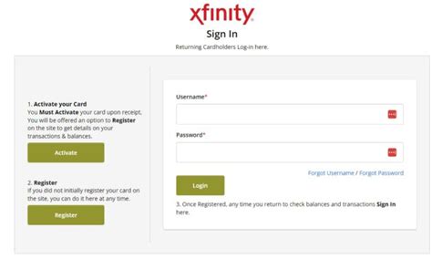 Find out how to register your coupon, check your balance, and access your balance history online or on the Xfinity My Account app. . Www mycardintel com xfinity